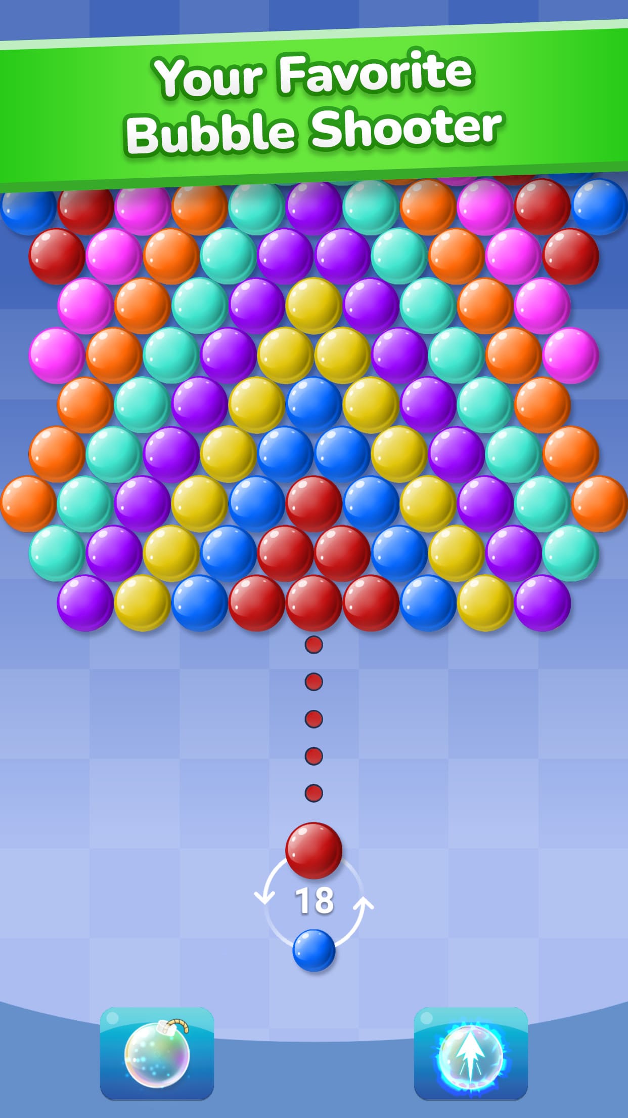 bubble shooter solitaire