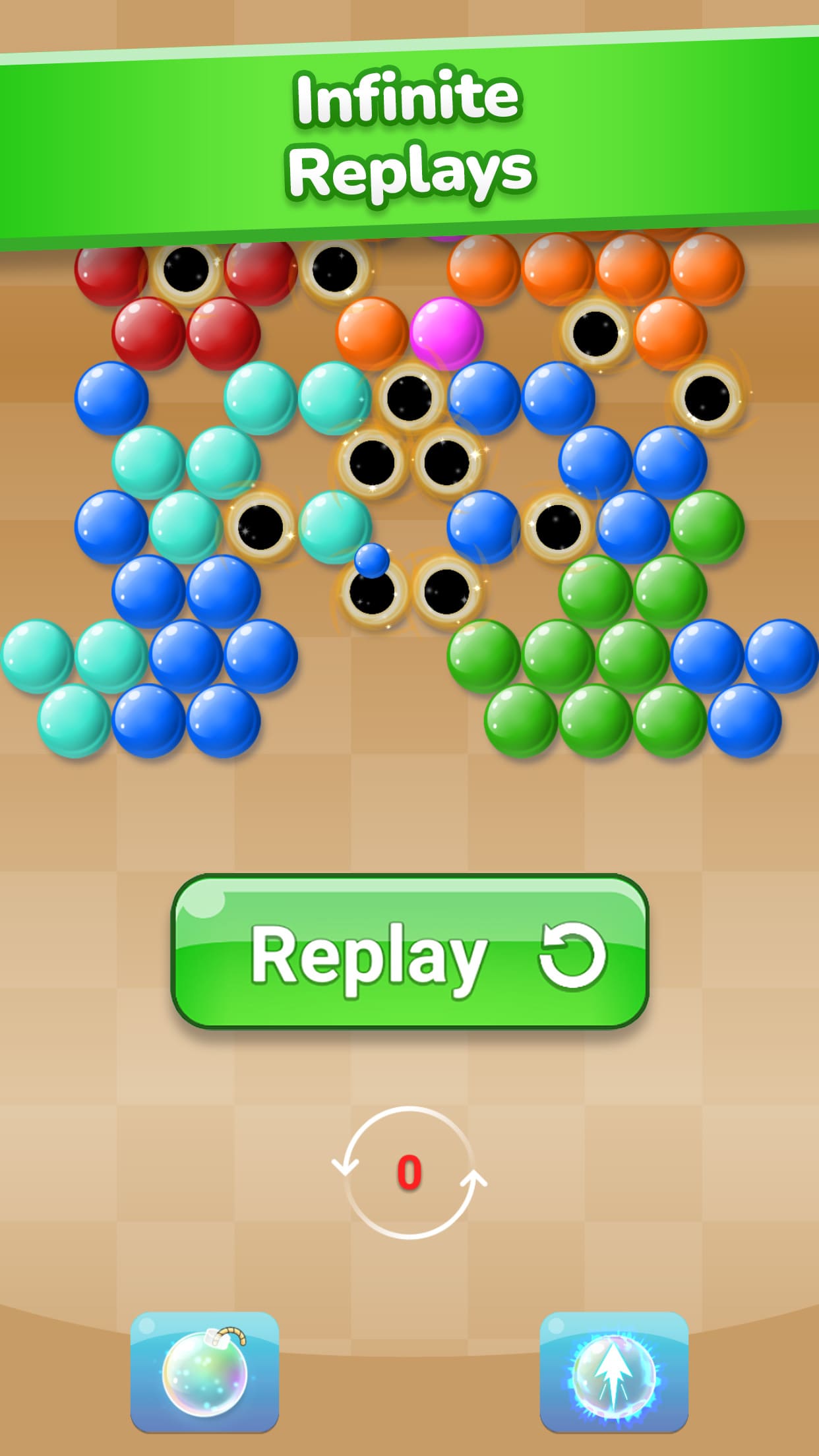 Bubble Shooter Gameplay #25