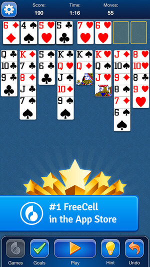 FreeCell Solitário na App Store